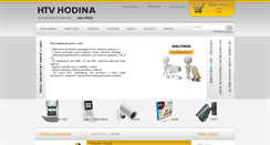 Desktop Screenshot of htv-hodina.cz